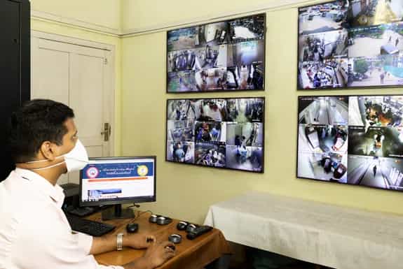 Amala secured campus facility