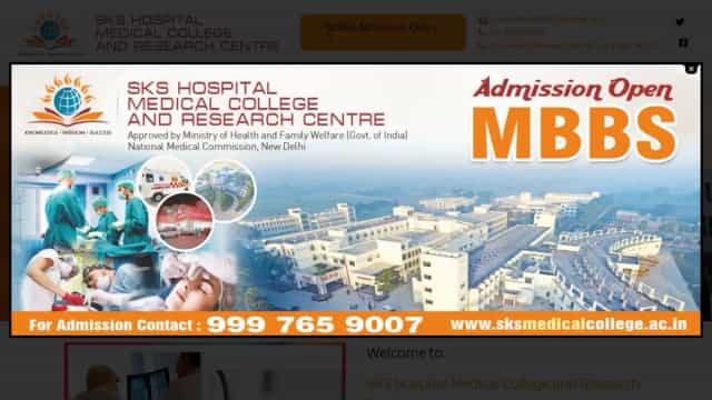 Official college website image