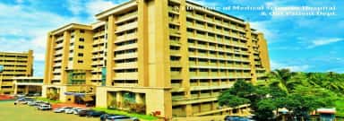 A J Institute of Medical Sciences Hospital and Out Patient Department tower, Mangalore