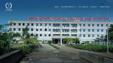 Official college website image