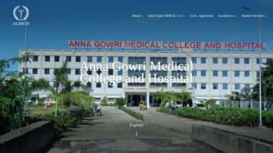 Official college website image alternate view