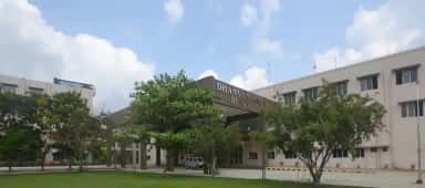 Dhanvantri academic block at the Rajalakshmi Health City campus of Annaii Medical College and Hospital