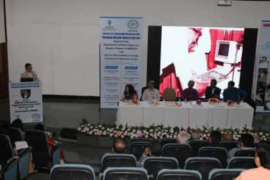 Lecture hall at Ashwini Rural Medical College