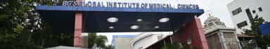 Main entrance arch of BGS Global Institute of Medical Sciences, Kengeri, Bengaluru