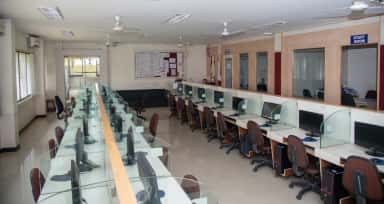 Computer terminals in the digital library of Bharati Vidyapeeth Medical College, Pune