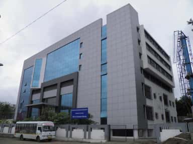 Boys' and interns' hostel building of Bharati Vidyapeeth University Medical College at J Plot, Dhankawadi, Pune