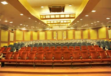 The auditorium of Dr. D. Y. Patil Medical College, Pimpri, Pune