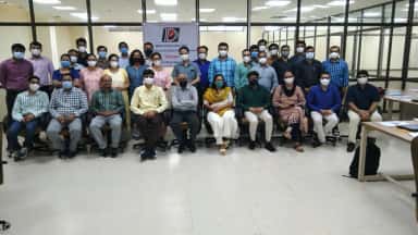 Faculty and participants at a Medical Education Unit training programme at Dr. N. D. Desai Faculty of Medical Science & Research, Nadiad