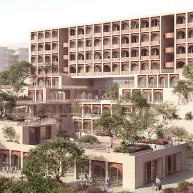 DY Patil School of Medicine Ambi campus render