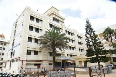 PG Residents Hostel building on the JSS Medical College campus, Mysuru