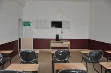 Audio-visual room classroom at Kanachur Institute of Medical Sciences