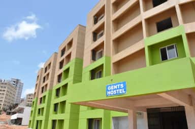 Gents hostel building of Kanachur Institute of Medical Sciences, Deralakatte campus
