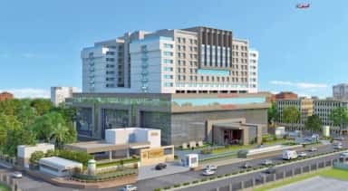 Kiran Multi Super Specialty Hospital, the teaching hospital of Kiran Medical College, Surat