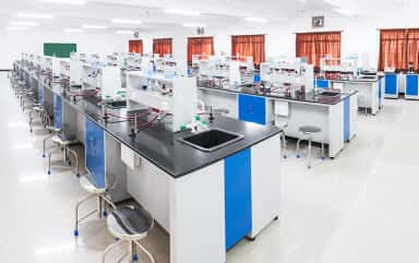 Biochemistry laboratory at KMCH IHSR
