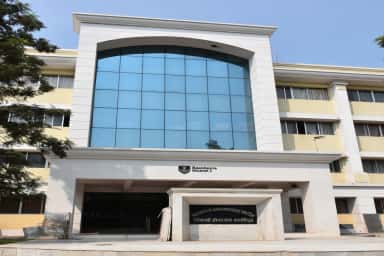 PG resident hostel on the Krishna Institute of Medical Sciences campus, Karad