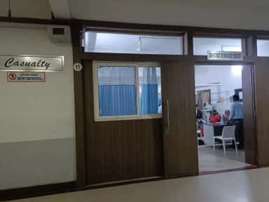 Hospital infrastructure at Maheshwara Medical College