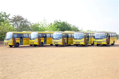 Campus transportation facility at Mamata Medical College