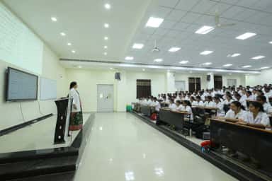 Lecture hall at Mamata Medical College