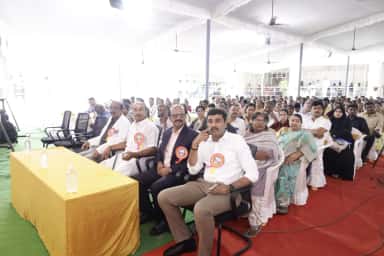 Freshers Day MBBS official gallery photo at Nandha Medical College