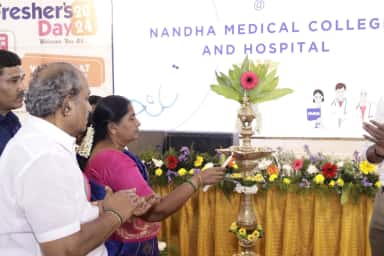 Freshers Day MBBS official gallery photo at Nandha Medical College