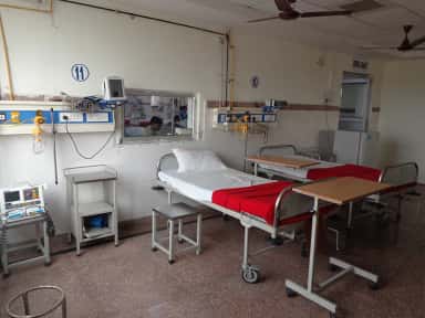 Emergency department facility at N C Medical College