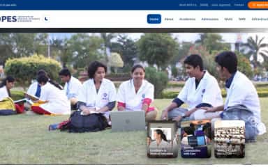 Official college website image detail