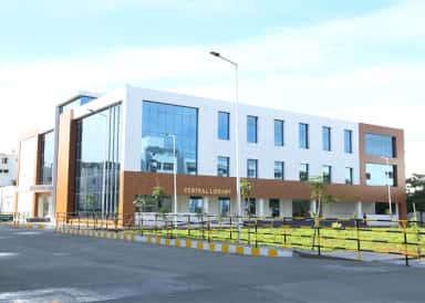 Central Library block at Panimalar Medical College Hospital & Research Institute, Chennai