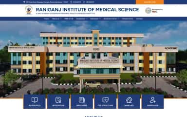 Official college website image detail