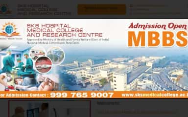 SKS Hospital Medical College and Research Centre Mathura campus image from official website 2