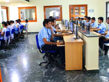 Library facility at Sree Mookambika Institute of Medical Sciences