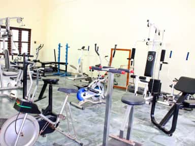 Gym facility at Sree Mookambika Institute of Medical Sciences