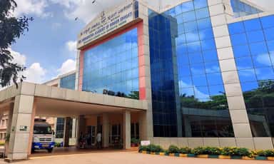 Sri Siddhartha Academy of Higher Education (SSAHE) building on the Tumkur campus