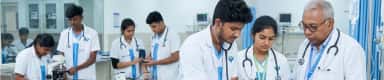 Laboratory and clinical training in progress at Sri Venkateswaraa Medical College and Medcity hospital, Chennai