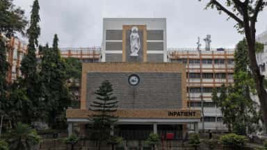 Inpatient department building of St. John's Medical College Hospital, Bengaluru