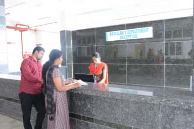 Radiology facility at St Peter s Medical College Hospital