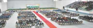 Indoor stadium at St Peter s Medical College