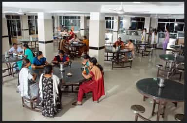 Cafeteria facility on campus