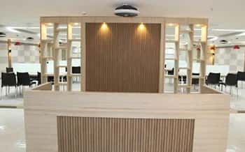 Central library at Symbiosis Medical College for Women