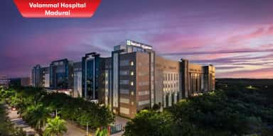 Velammal Hospital Madurai building