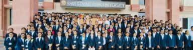 Zydus Medical College and Hospital students in a campus/university event setting (image-specific venue not asserted)