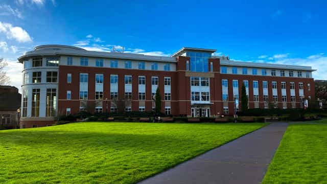 Engineering college campus building in India