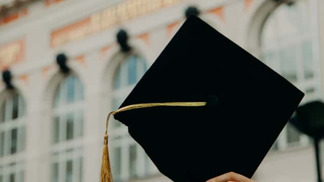 Engineering students at graduation