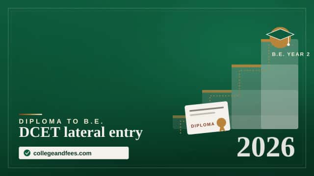 Diploma student checking the KEA DCET 2026 result and lateral-entry counselling updates on the official cetonline.karnataka.gov.in website