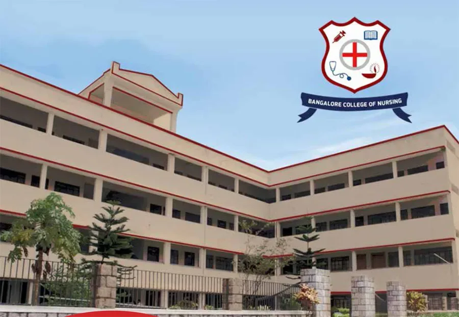 Exterior view of the Bangalore College of Nursing campus