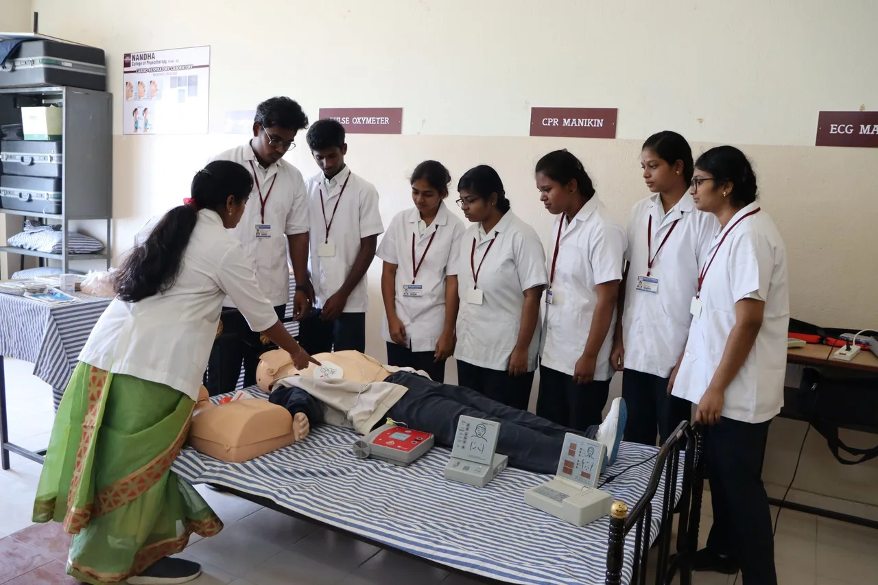 Cardio Lab — Nandha College of Physiotherapy
