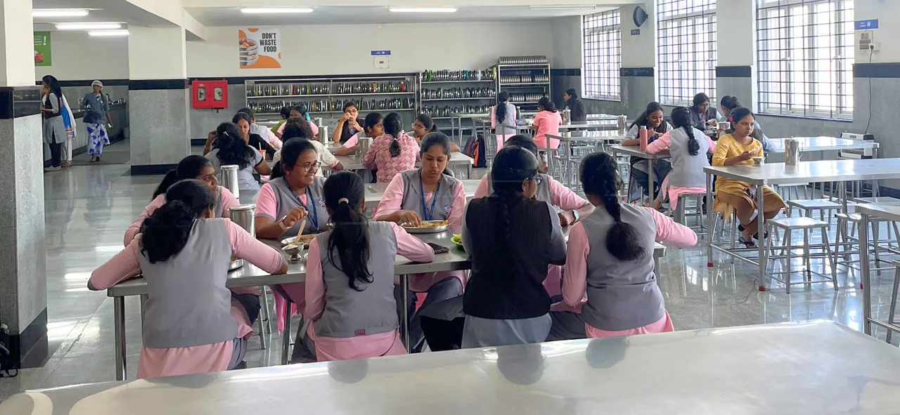 PSG Institute of Technology and Applied Research — Hostel Dining Mess Facility