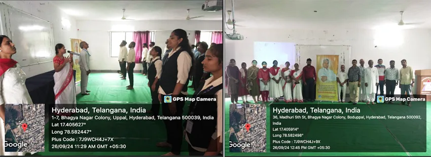 Yoga for the Mind & Body, 26 September 2024 — Aurora's PG College (MBA), Uppal
