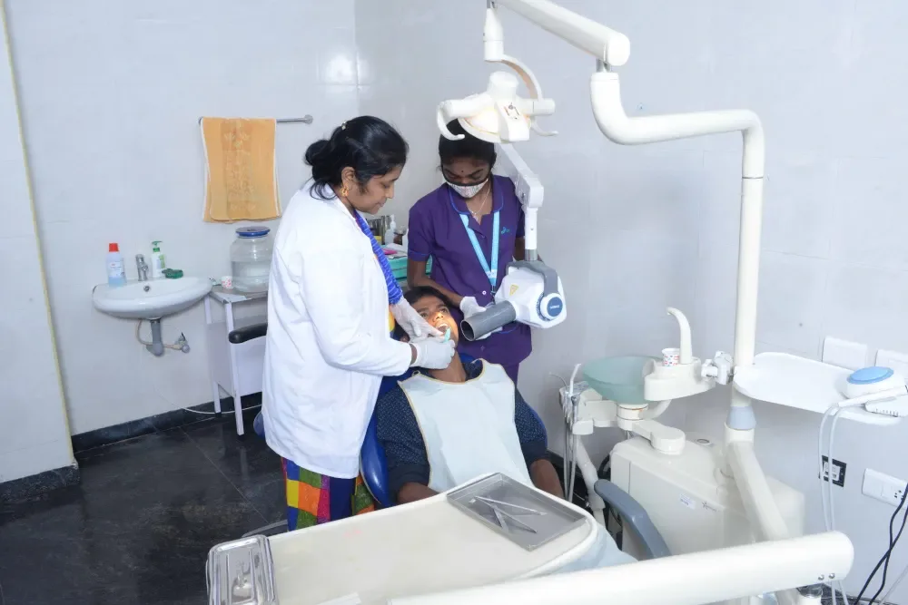 Dentistry facility at St Peter s Medical College Hospital