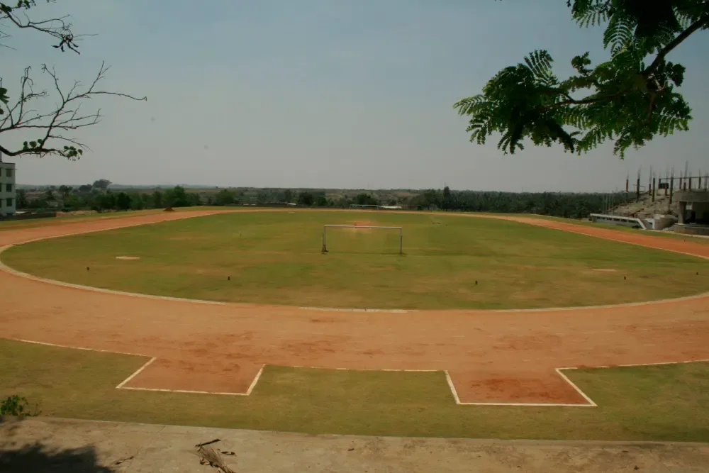 Sports ground at St Peter s Medical College