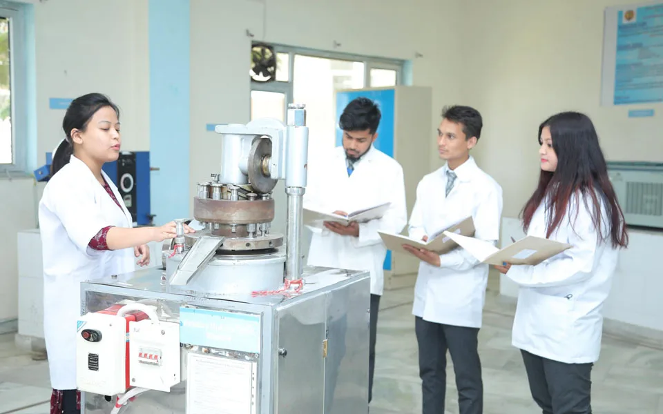 Laboratory setup/analysis — Hare Rama Hare Krishna Kewal Shree Institute of Pharmacy